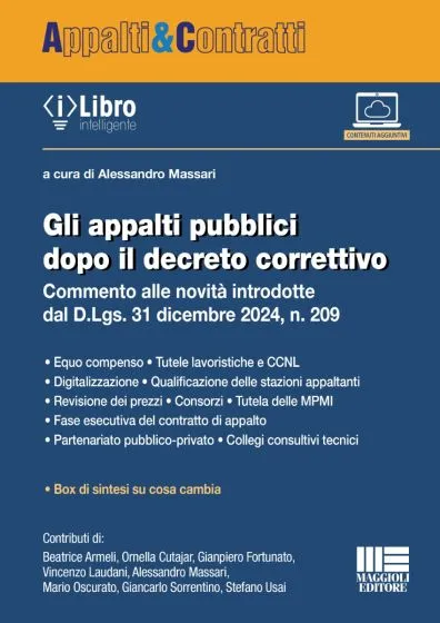 Gli appalti pubblici dopo il decreto correttivo