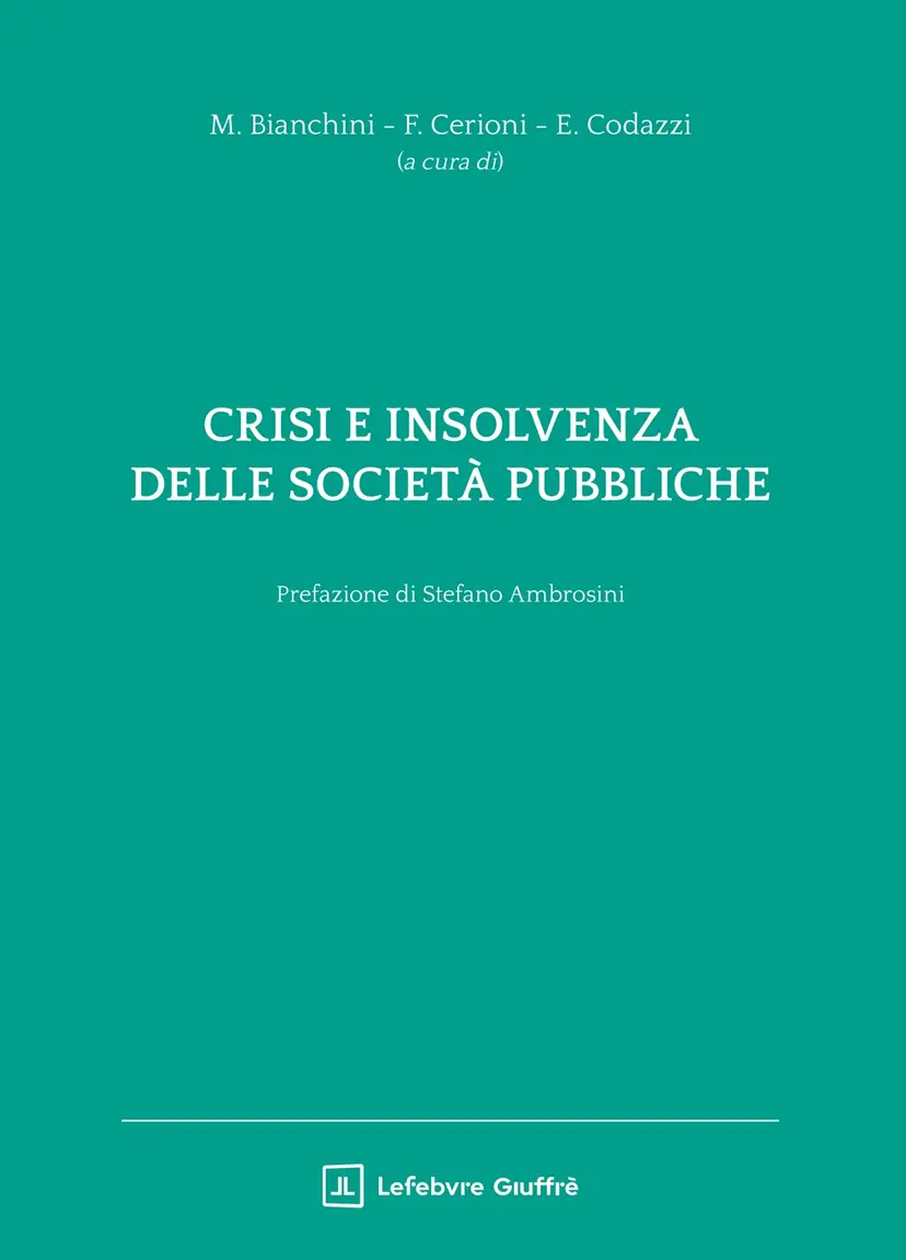 Crisi e insolvenza delle società pubbliche